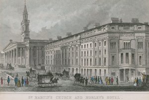 St. Martin in the Fields Kirche und Morleys Hotel