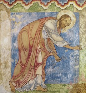St. Paulus und die Viper, in der St. Anselm-Kapelle, ca. 1180