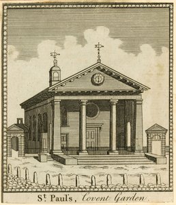 St. Pauls, Covent Garden, London von English School