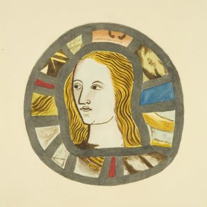 Buntglas aus der Canynges-Kapelle von English School