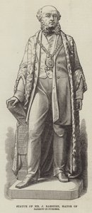 Statue von Mr. J. Ramsden, Bürgermeister von Barrow-in-Furness von English School