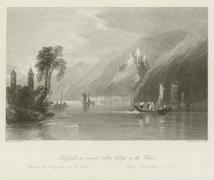 Stolzenfels, eine alte Räuberfestung am Rhein von English School