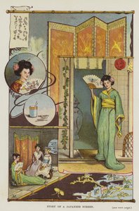 Geschichte eines japanischen Schirms von English School