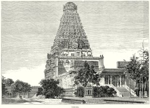 Tanjore (Gravur) von English School