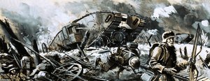 Panzer tauchten erstmals während des Ersten Weltkriegs auf