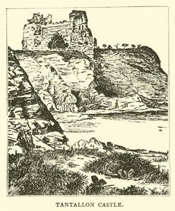 Tantallon Castle von English School