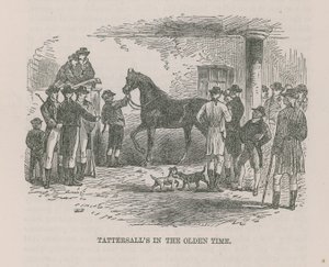 Tattersalls in alten Zeiten von English School