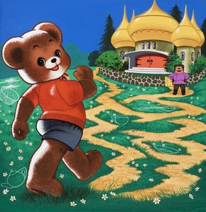 Teddybär (mit versteckten Objekten)