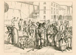 Zehn Uhr morgens: Innenansicht des Queens Bench-Gefängnisses von English School