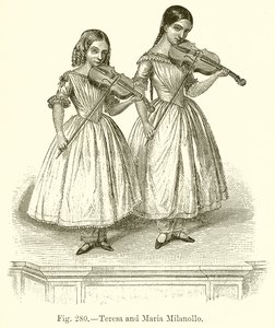 Teresa und Maria Milanollo von English School