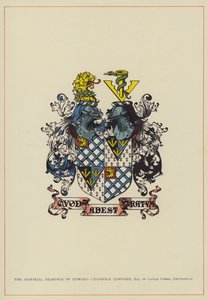 Die Wappen von Edward Chaddock Lowndes, Esquire von Castle Combe, Chippenham von English School
