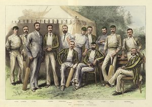 Die australischen Cricketspieler