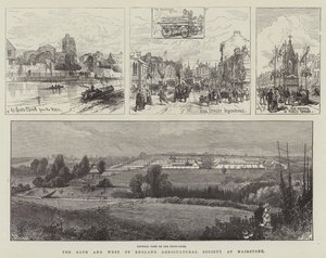 Die Bath und West of England Agricultural Society in Maidstone (Stich) von English School