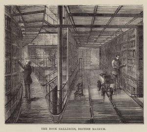 Die Buchgalerien, Britisches Museum von English School