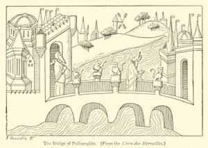 Die Brücke von Pulisanghin (Gravur)