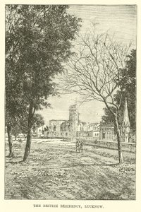 Die Britische Residenz, Lucknow von English School