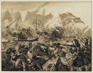 Die Karabiniers bei Ramilies, 23. Mai 1706