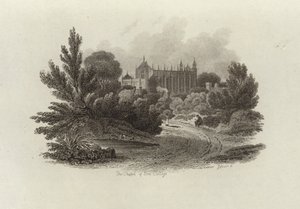 Die Kapelle am Eton College von English School