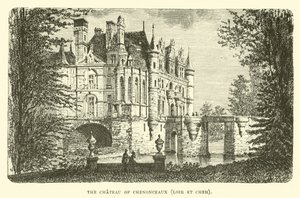 Das Schloss Chenonceaux, Loir et Cher