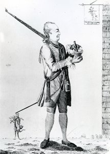 Der chemische Macaroni, veröffentlicht von G. Terry, 1772