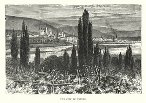 Die Stadt Trier (Gravur)