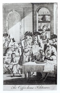 Die Politiker im Kaffeehaus