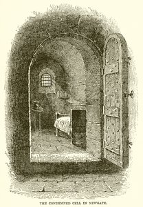 Die Todeszelle in Newgate von English School