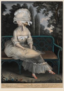 Der nachdenkliche Charmeur, 1780 von English School
