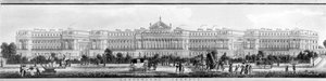 Cumberland Terrace, 1831 von English School