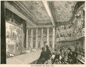 Das Cyclorama und Musikhalle im Kolosseum, London