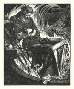 Der Tod von König Warwolf von English School