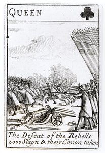 Die Niederlage der Rebellen in der Schlacht von Sedgemoor, 6. Juli 1685