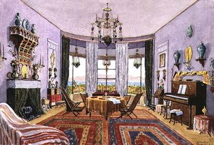 Das Wohnzimmer, Woodford Cottage, Gibraltar