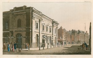 Das Drury Lane Theatre, London von English School