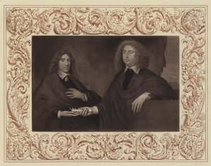 Der Earl of Lauderdale (rechts) und der Earl of Lanark (später zweiter Herzog von Hamilton) von English School