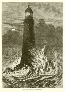 Der Eddystone-Leuchtturm von English School