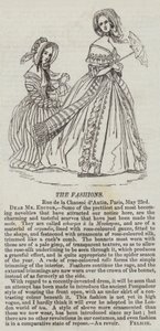 Die Moden (Gravur) von English School