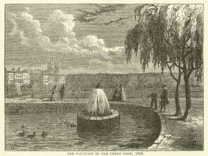 Der Brunnen im Green Park von English School