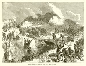 Der französische Angriff auf den Malakoff von English School