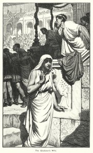 Die Frau des Gladiators von English School