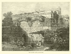Das Goldene Tor, Jerusalem von English School