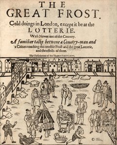 Der Große Frost, London, 1608