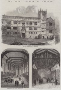 Die großen Schulen Englands (Stich) von English School