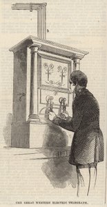 Der Great Western Electric Telegraph von English School