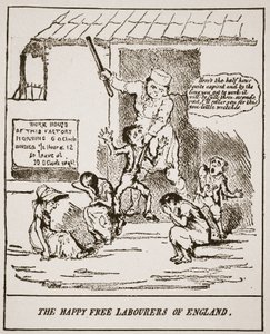 Die glücklichen freien Arbeiter Englands, aus einem Druck veröffentlicht 1833, Illustration aus Die Kirche von England: Eine Geschichte für das Volk von H.D.M. Spence-Jones, veröffentlicht um 1910 von English School