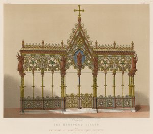 Der Hereford-Bildschirm von Skidmores Art Manufactory Company, Coventry