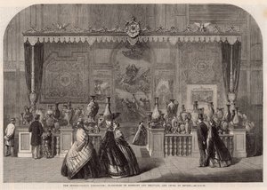 Die Internationale Ausstellung; Gobelins- und Beauvais-Tapisserien und Sevres-Porzellan von English School