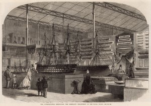 Die Internationale Ausstellung; Die Admiralitätsabteilung des Marinehofs