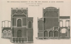 Die Internationale Ausstellung von 1871: Die neuen Gebäude in South Kensington