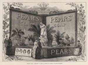 Die Internationale Gesundheitsausstellung: Pears Seife von English School